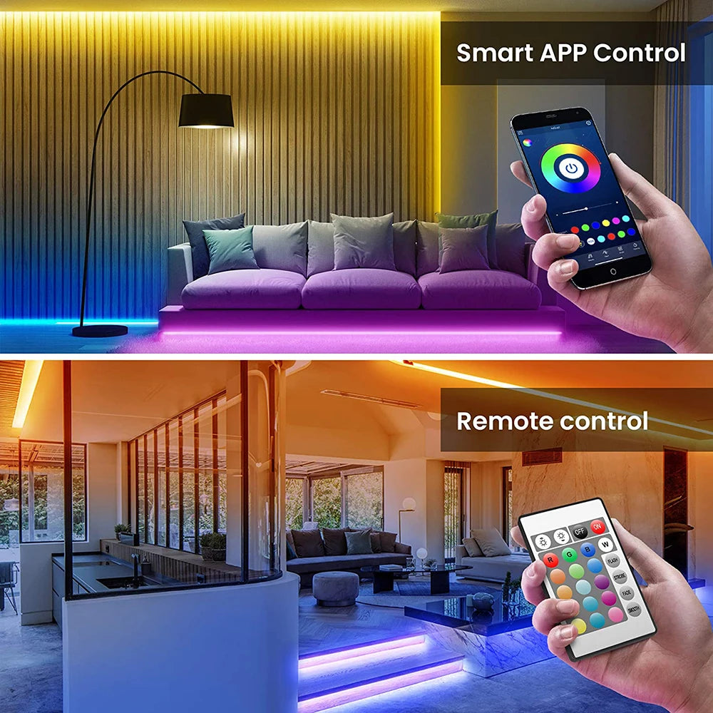 USB LED RGB Flexible Bluetooth - Nova Prices