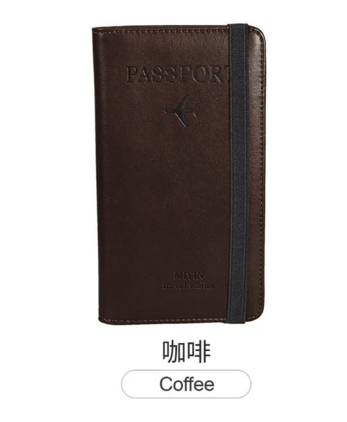 Secure Travels Leather Passport Case - Nova Prices