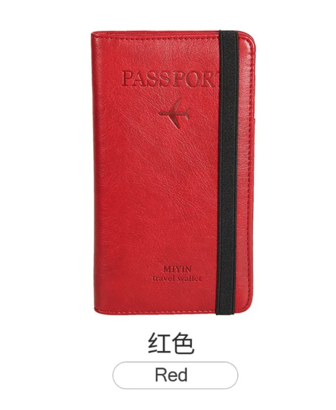 Secure Travels Leather Passport Case - Nova Prices
