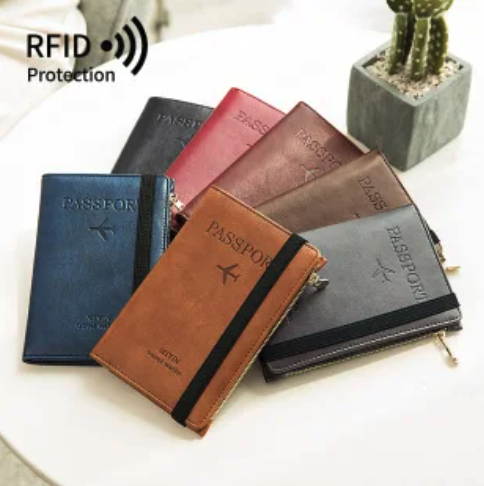 Secure Travels Leather Passport Case - Nova Prices