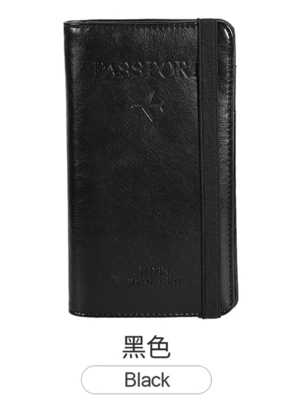 Secure Travels Leather Passport Case - Nova Prices