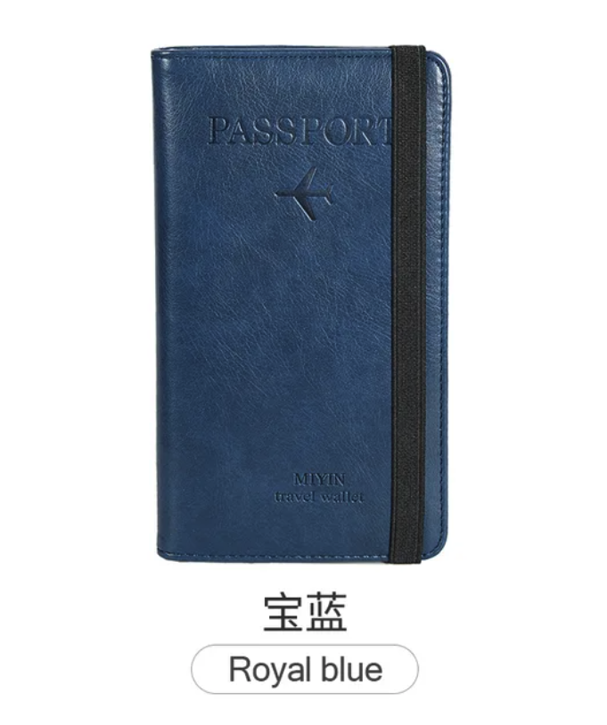 Secure Travels Leather Passport Case - Nova Prices