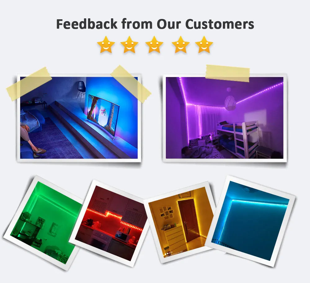 ColorRGB 5050 Led Bluetooth Backlight 16millon colors - Nova Prices