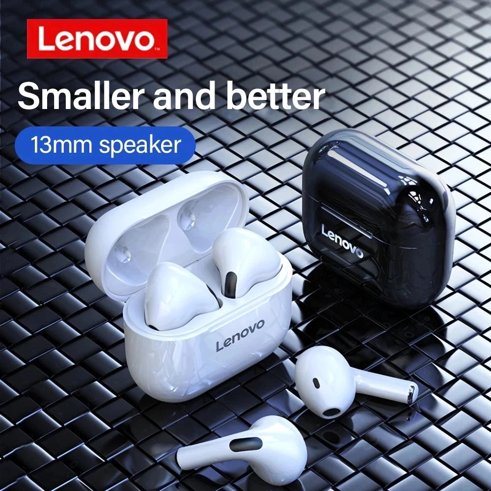 Original Lenovo LP40 wireless headphones TWS Bluetooth Earphones - Nova Prices