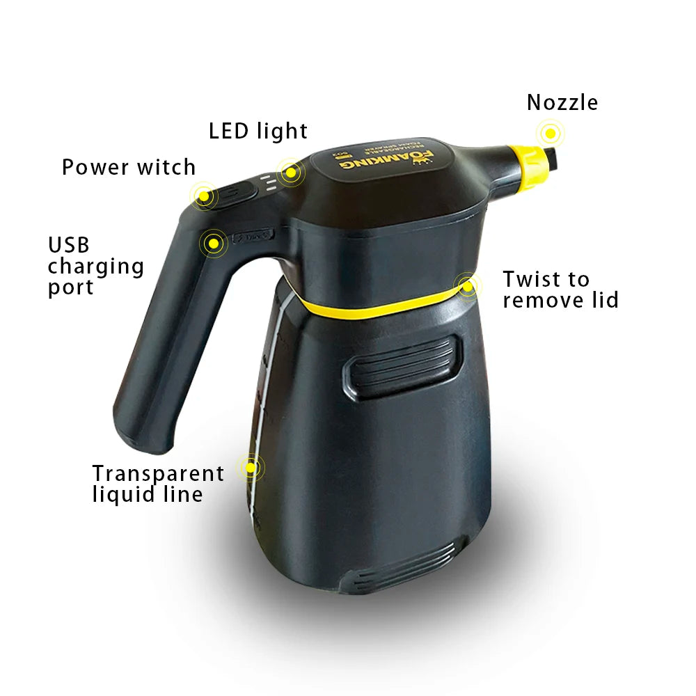 Electric Foam Sprayer Car Wash Motorcycle - Nova Prices