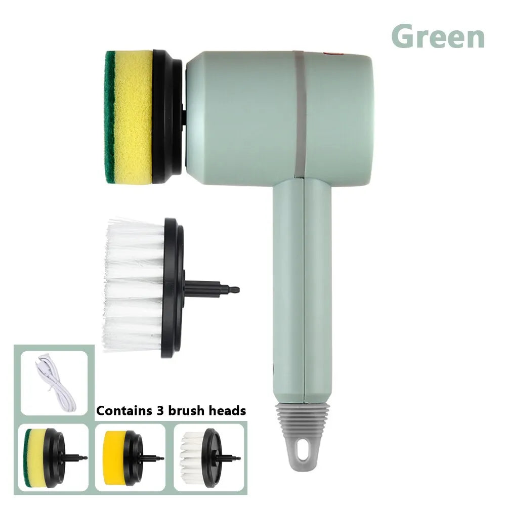 Electric Cleaning Brush Multi-functional Home USB Rechargeable - Nova Prices