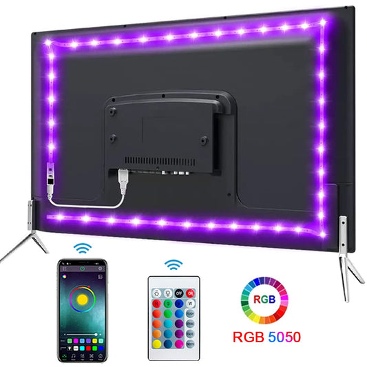 USB LED RGB Flexible Bluetooth - Nova Prices