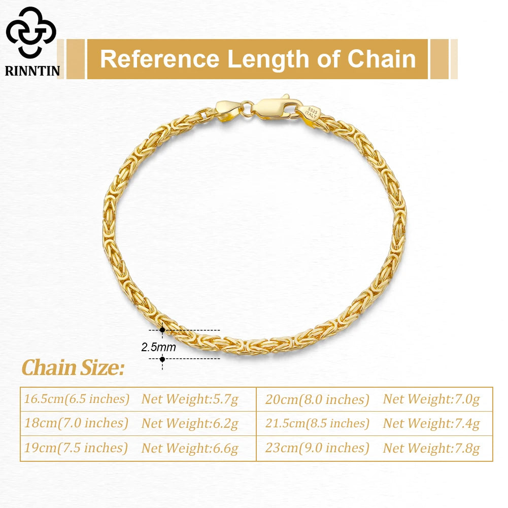 Rinntin Luxury 925 Sterling Silver Bracelet - Nova Prices