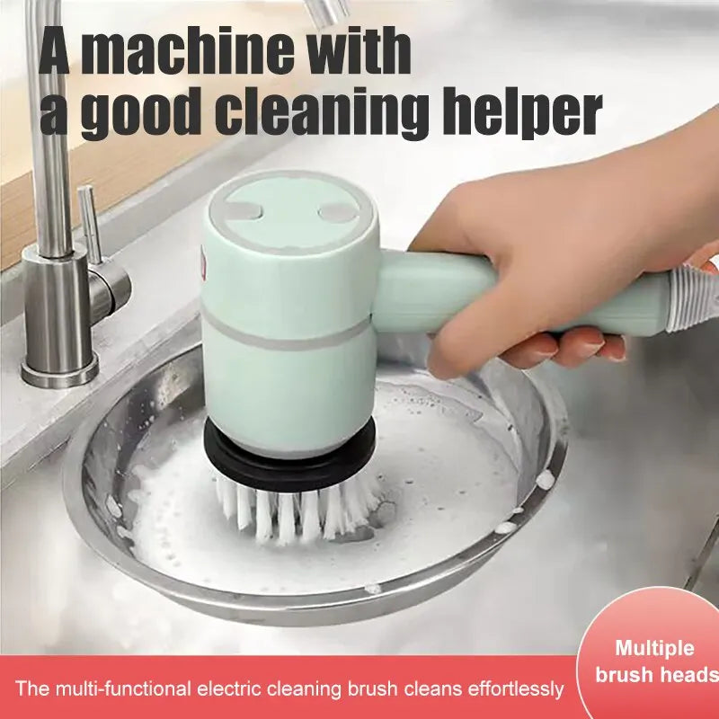 Electric Cleaning Brush Multi-functional Home USB Rechargeable - Nova Prices