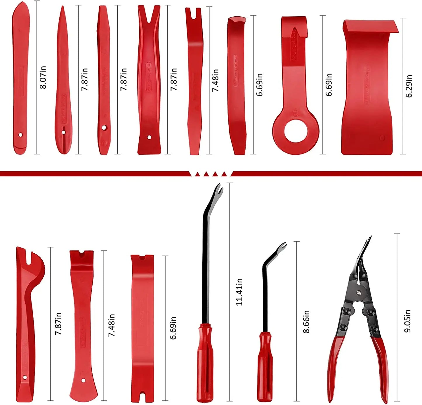 Plastic Trim Removal Tool Car Clips Puller Diy Panel Tools For Auto - Nova Prices