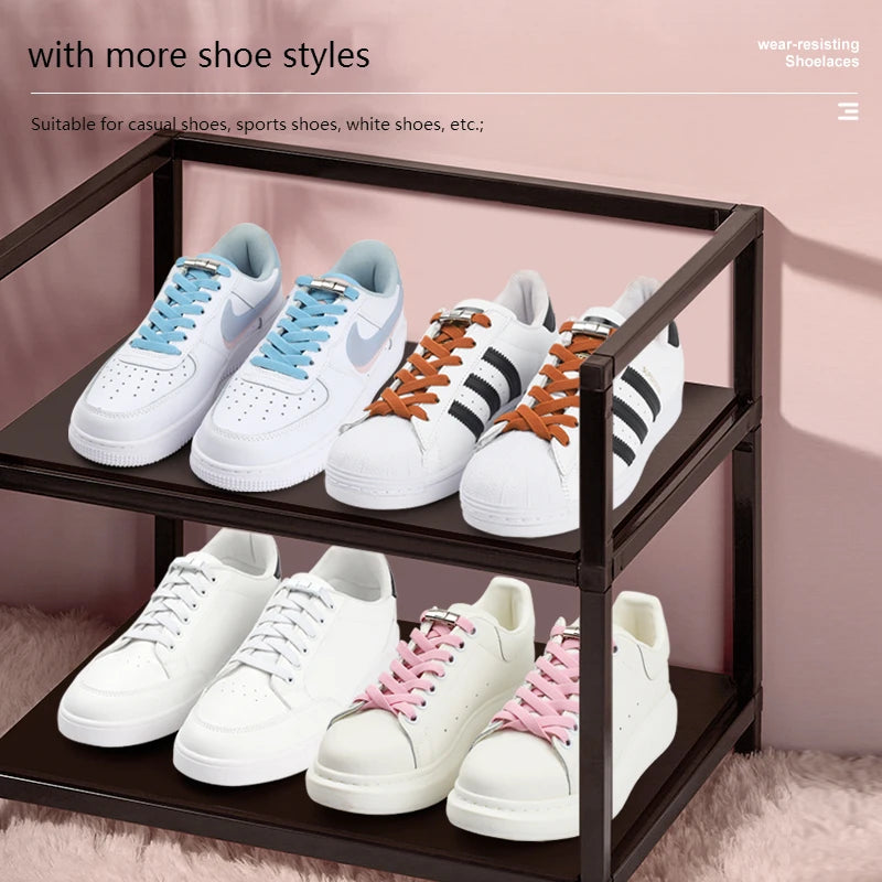 PrecisionFit Elastic Shoelaces - Advanced No-Tie Solution for Sneakers - Nova Prices