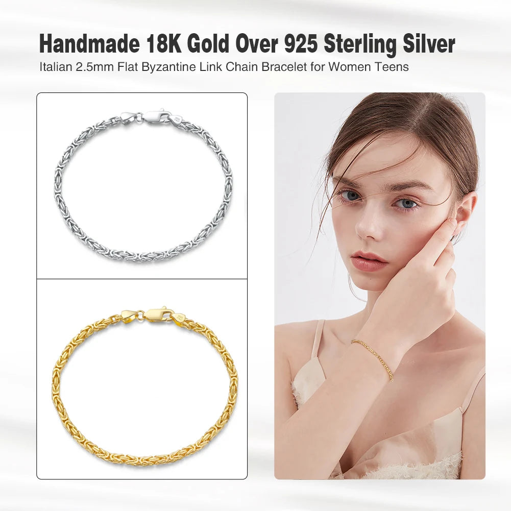 Rinntin Luxury 925 Sterling Silver Bracelet - Nova Prices