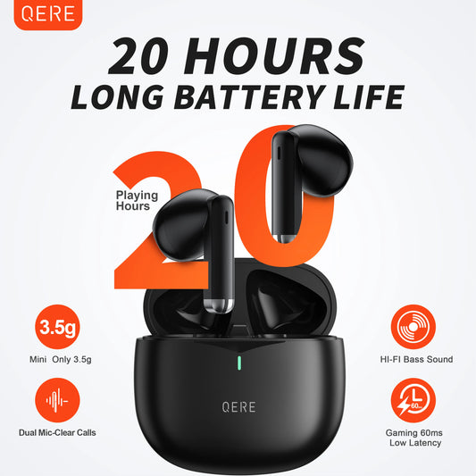 Wireless Earphones,QERE E28,NEW TWS Bluetooth 5.3 - Nova Prices