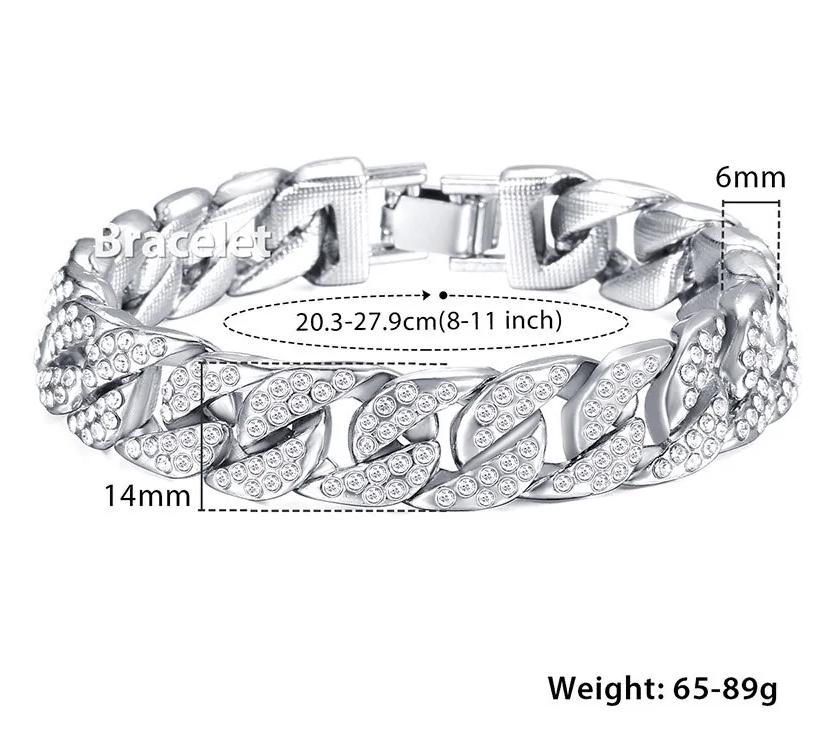 Miami Gold Curb Cuban Bracelet - Nova Prices